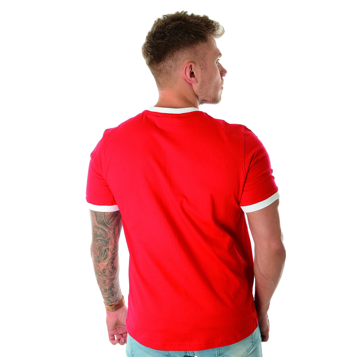 Fila Vintage Luca LM933315 Woven Tape T-Shirt