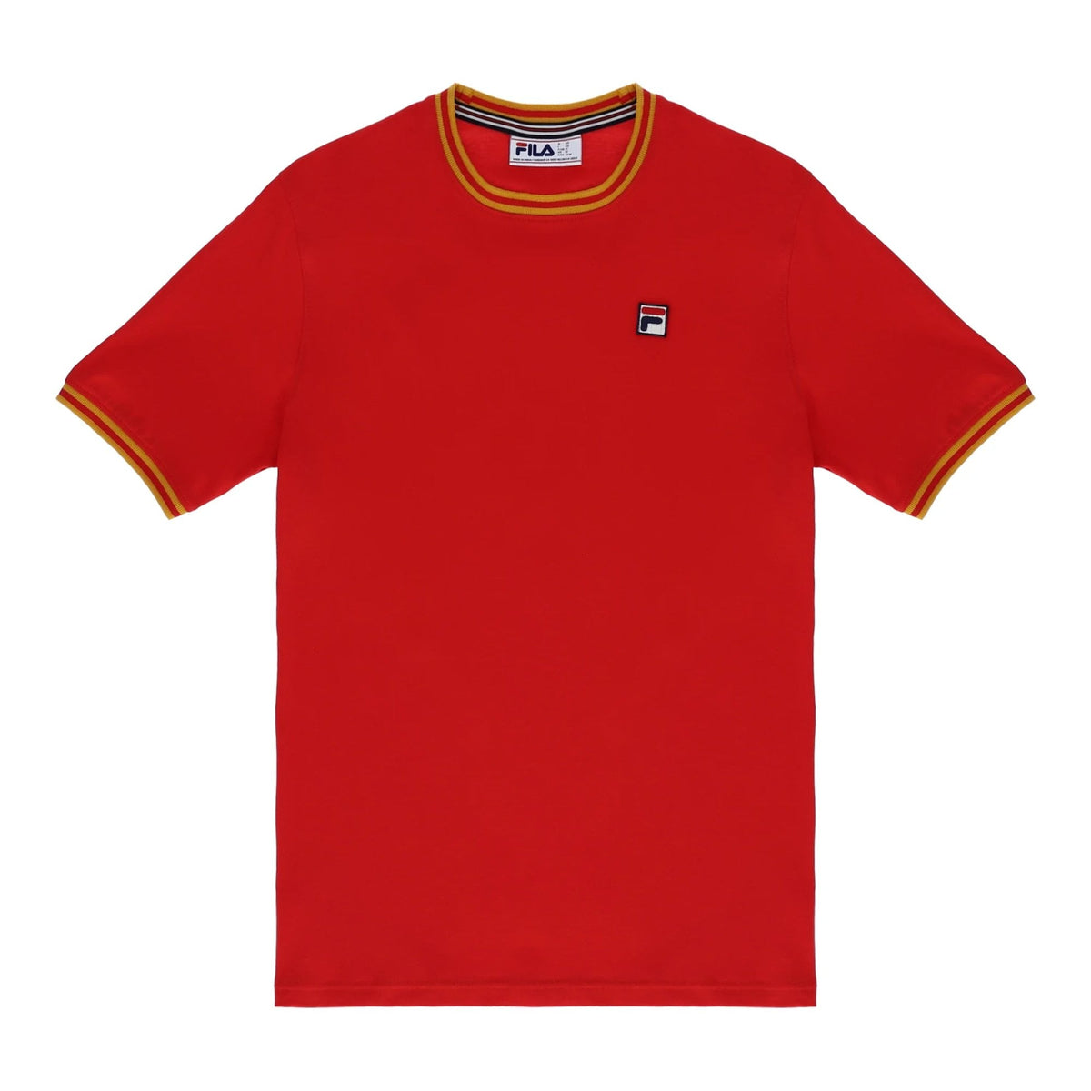 Fila Vintage Flank MEF001 360 Essential Ringer Half Sleeve T-Shirt