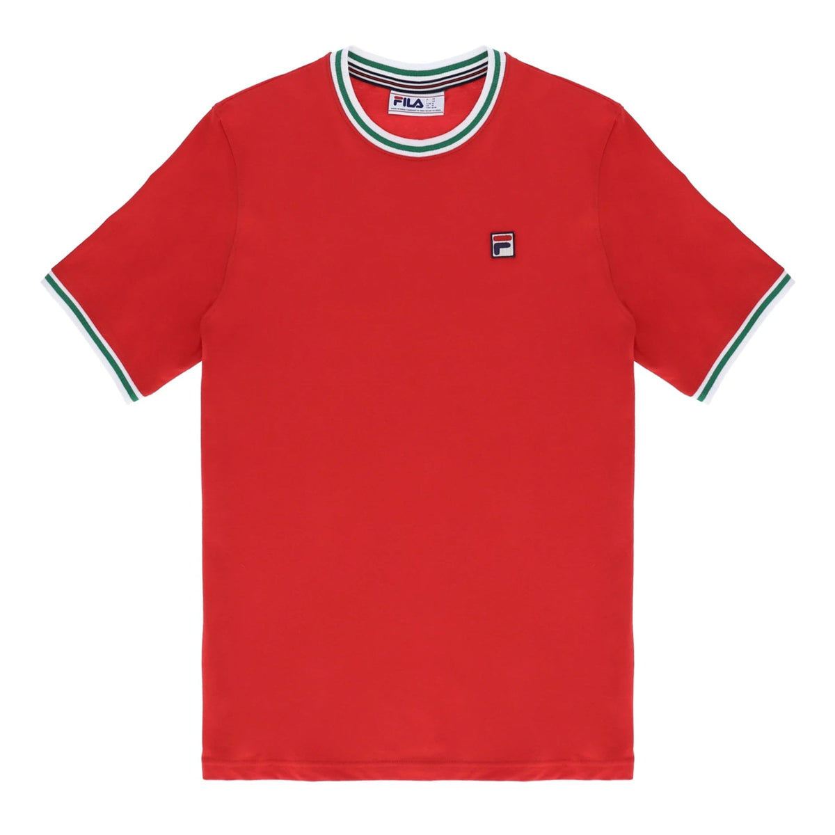 Fila Vintage Flank MEF001 616 Essential Ringer Half Sleeve T-Shirt
