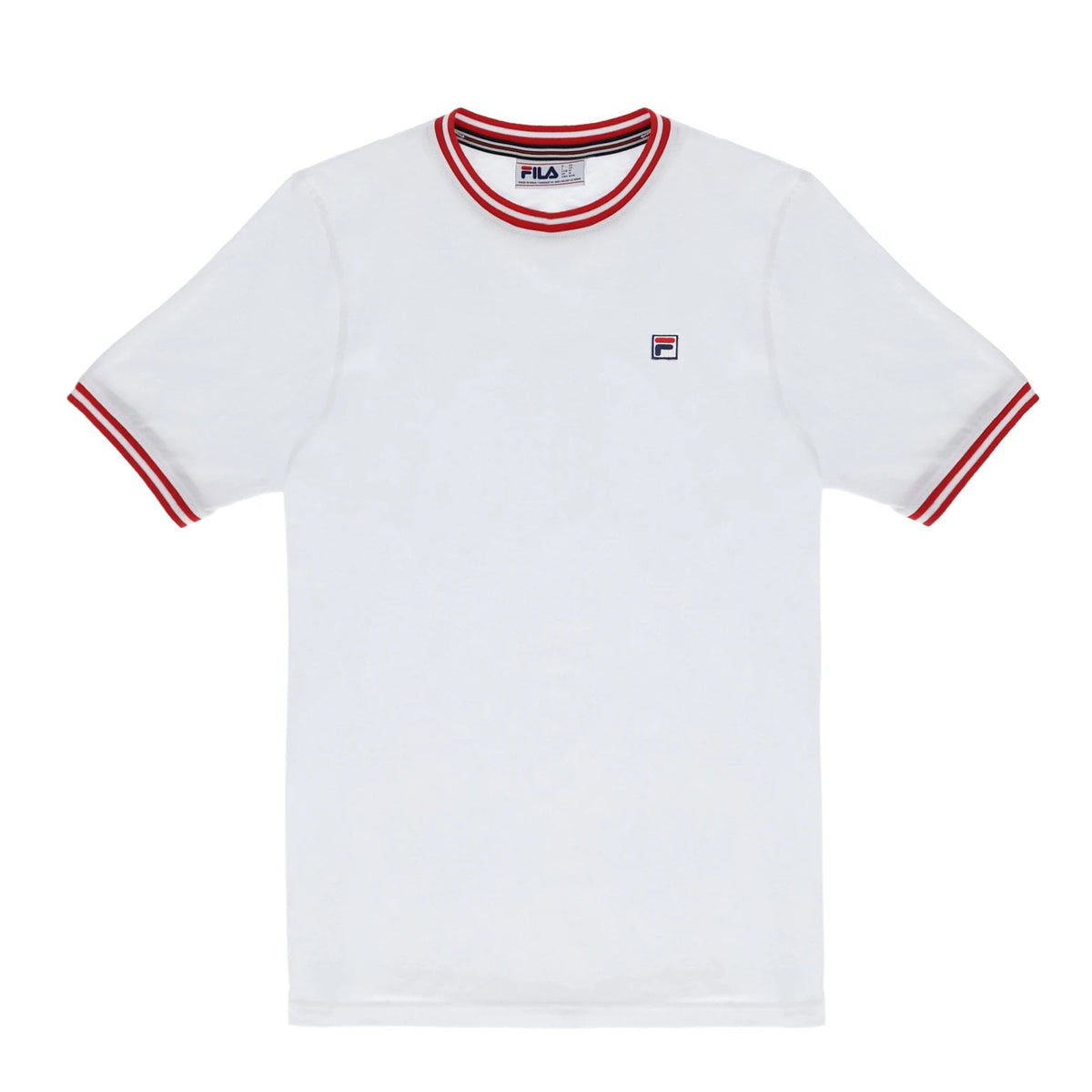 Fila Vintage Flank MEF001 616 Essential Ringer Half Sleeve T-Shirt