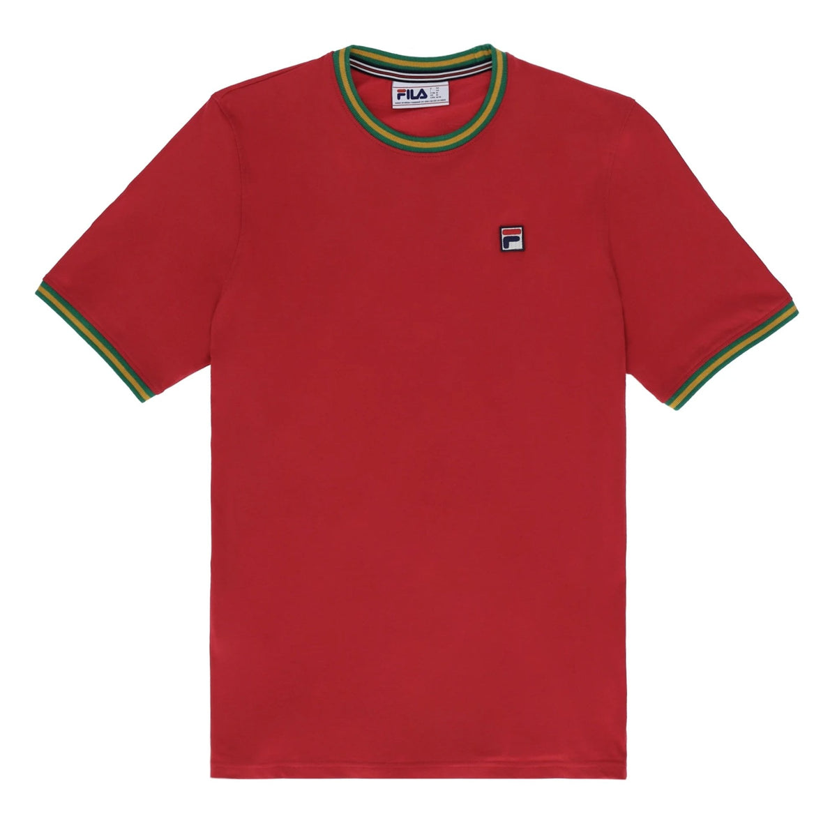 Fila Vintage Flank MEF001 616 Essential Ringer Half Sleeve T-Shirt