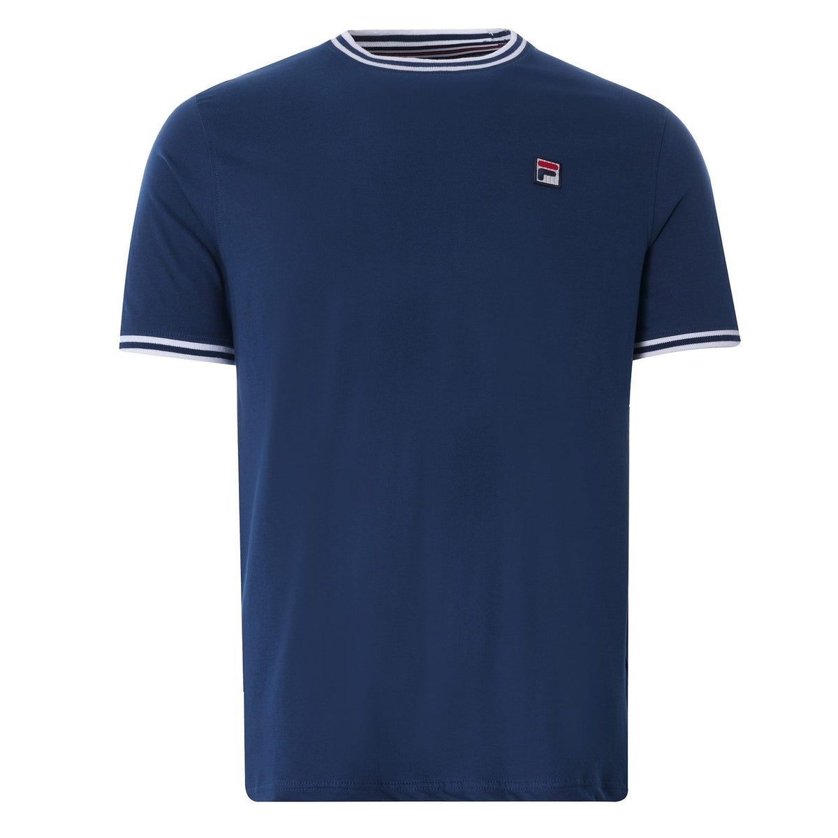 Fila Vintage Flank MEF001 616 Essential Ringer Half Sleeve T-Shirt