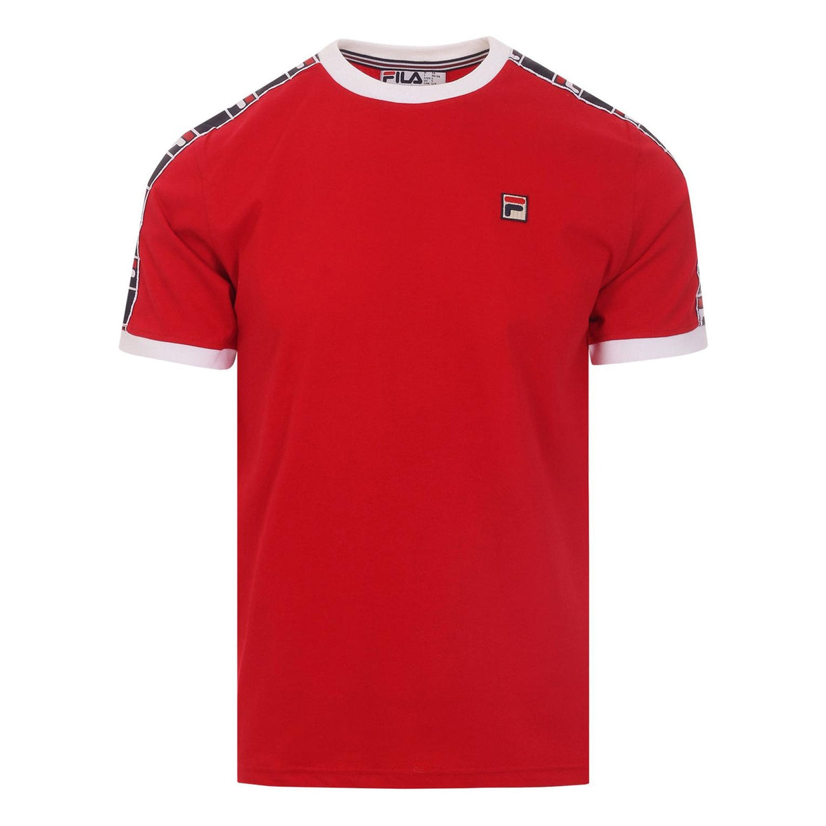 Fila Vintage Luca LM933315 Woven Tape T-Shirt