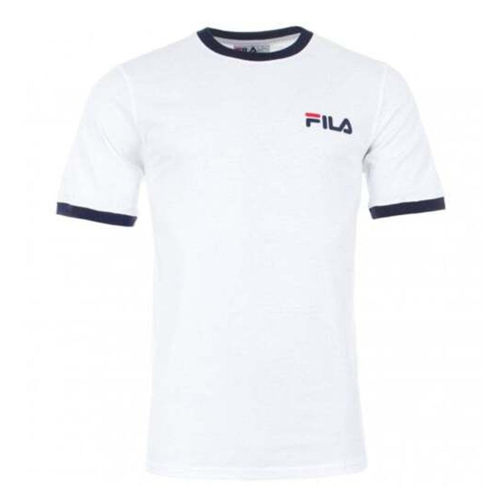 Fila Vintage Rosco LM932965 Small Logo Ringer T-Shirt