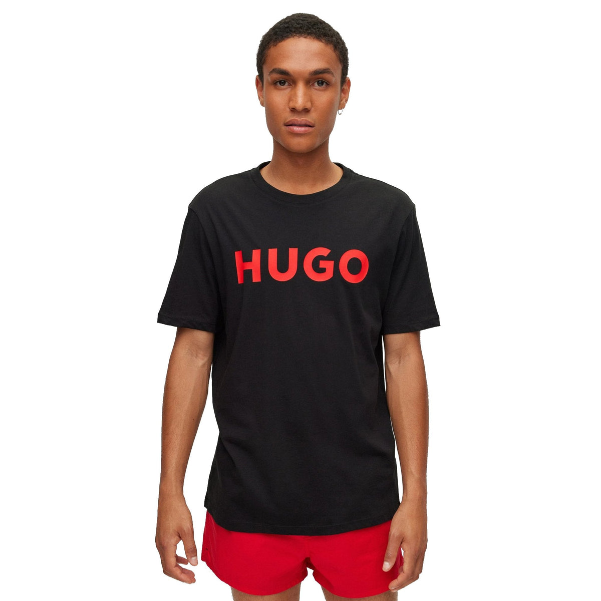 Boss 50467556 Dulivio HUGO Logo Crew Half Sleeve T-Shirt