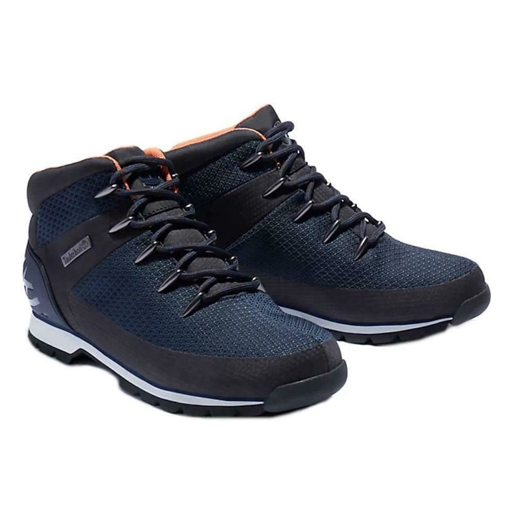 Timberland TB0A1QKA Sprint Trekker Mid Hiker Waterproof Mesh Boot - Navy