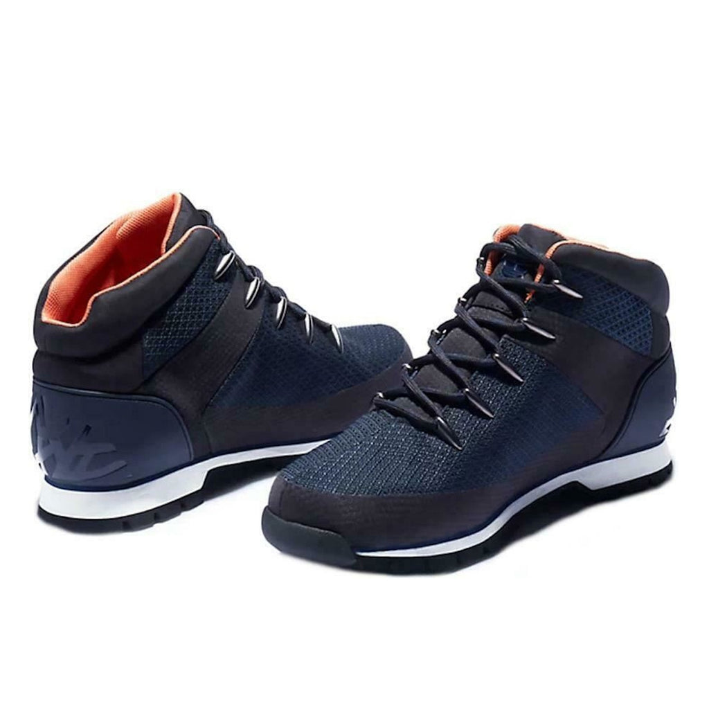 Timberland TB0A1QKA Sprint Trekker Mid Hiker Waterproof Mesh Boot - Navy