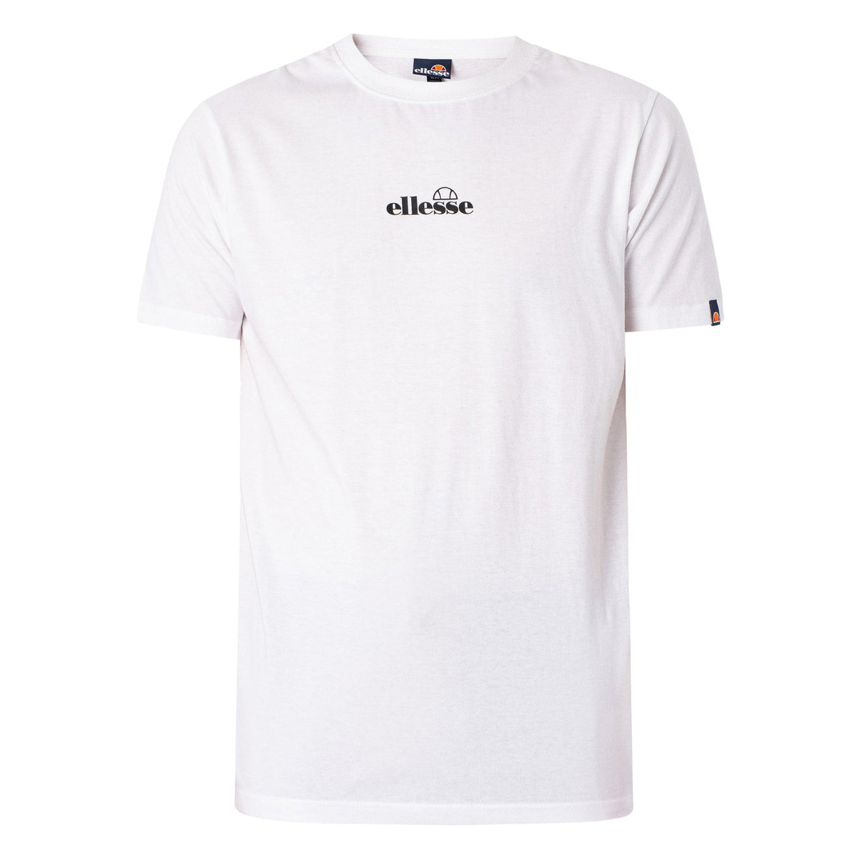 Ellesse Ollio 6463 Crew Centre Logo Half-Sleeve T-Shirt