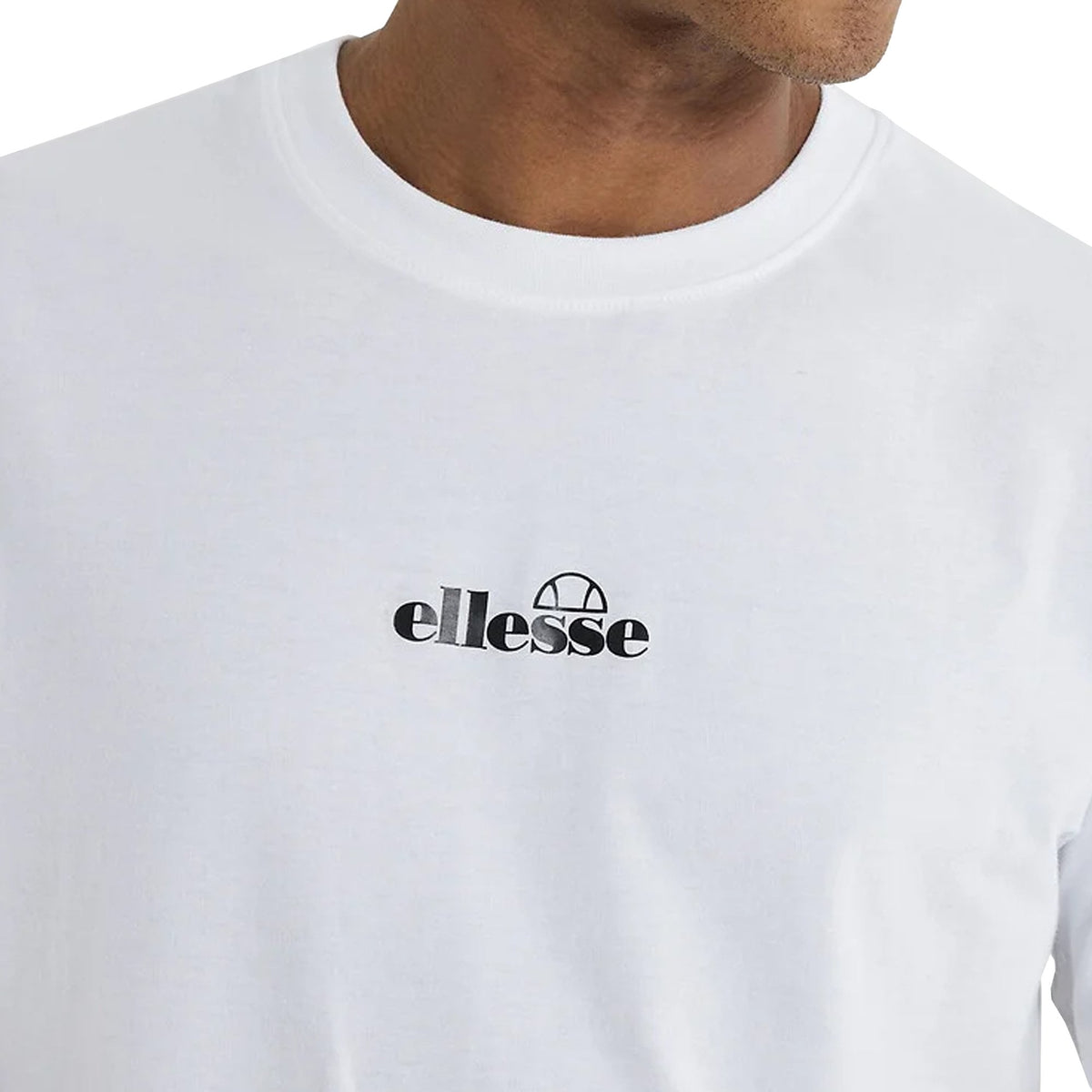 Ellesse Ollio 6463 Crew Centre Logo Half-Sleeve T-Shirt