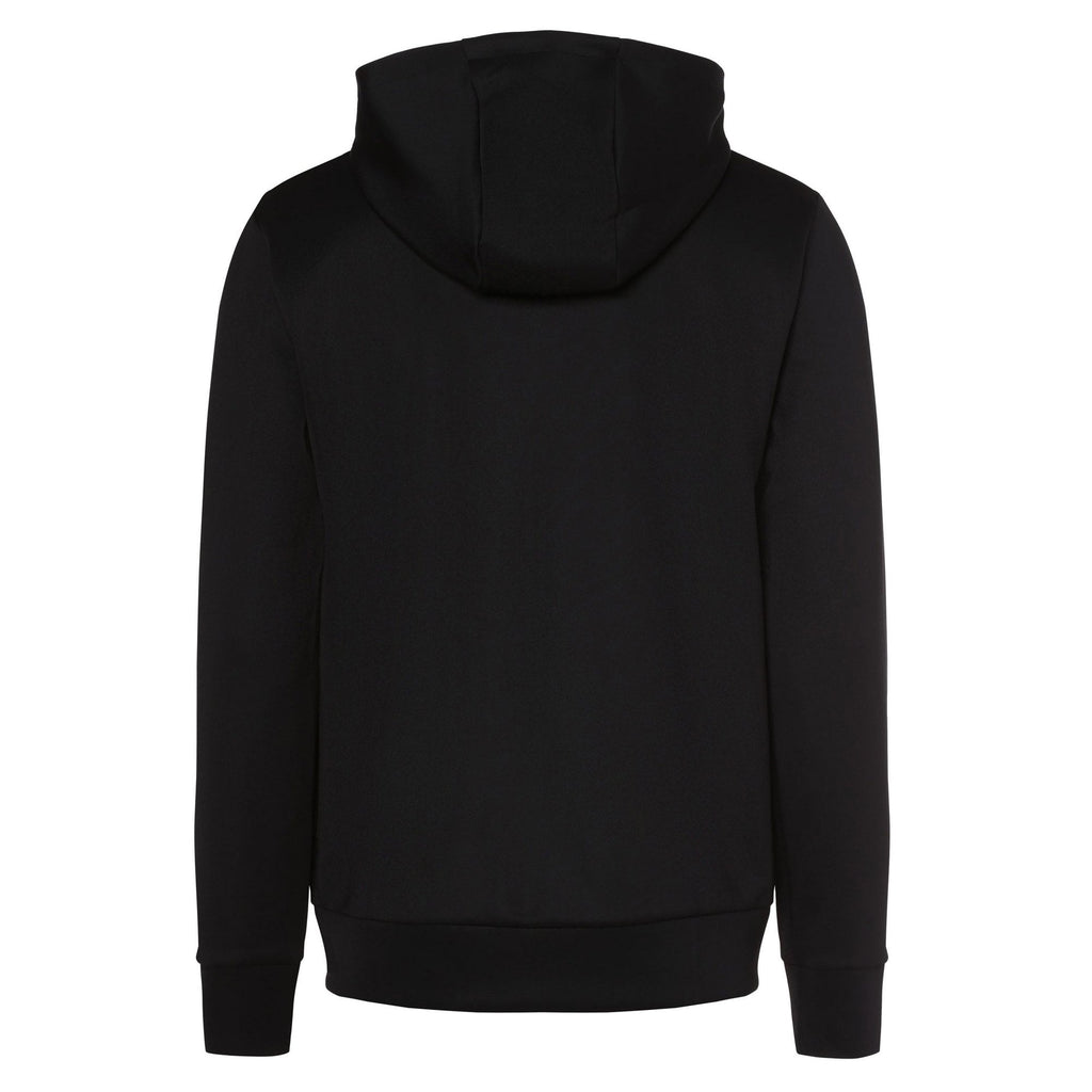 Ellesse Vardio 9009 Contrast Repeat Logo Hood Track Top - Black