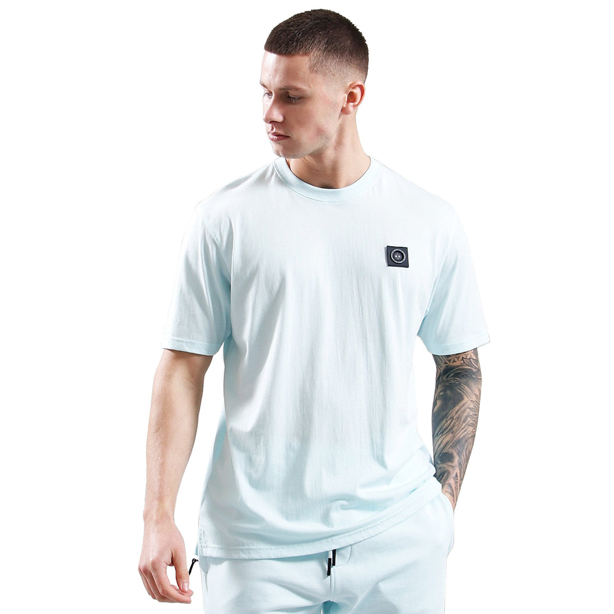 Marshall Artist | 0847 Micro Siren Cirlce Badge Logo Half Sleeve T-Shirt
