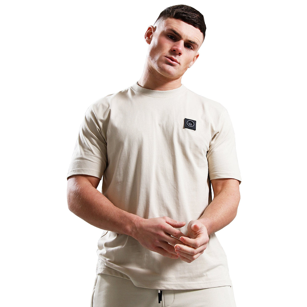 Marshall Artist | 0847 Micro Siren Cirlce Badge Logo Half Sleeve T-Shirt