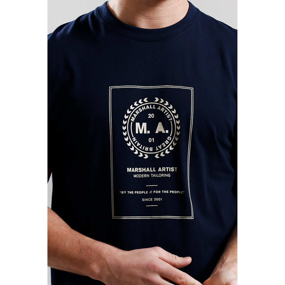 Marshall Artist | 0827 Cartellino Certified Chest Logo Half Sleeve T-Shirt