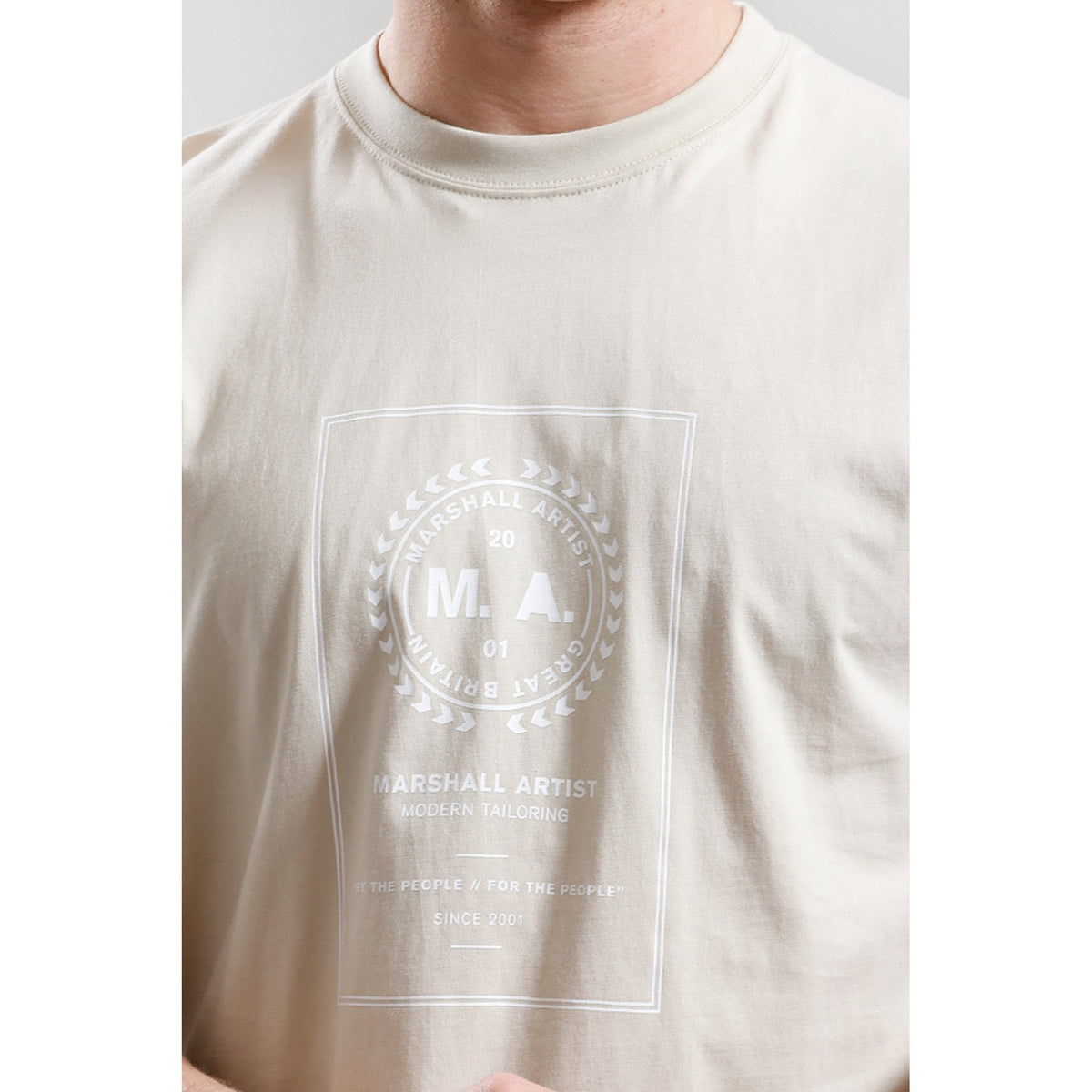 Marshall Artist | 0827 Cartellino Certified Chest Logo Half Sleeve T-Shirt