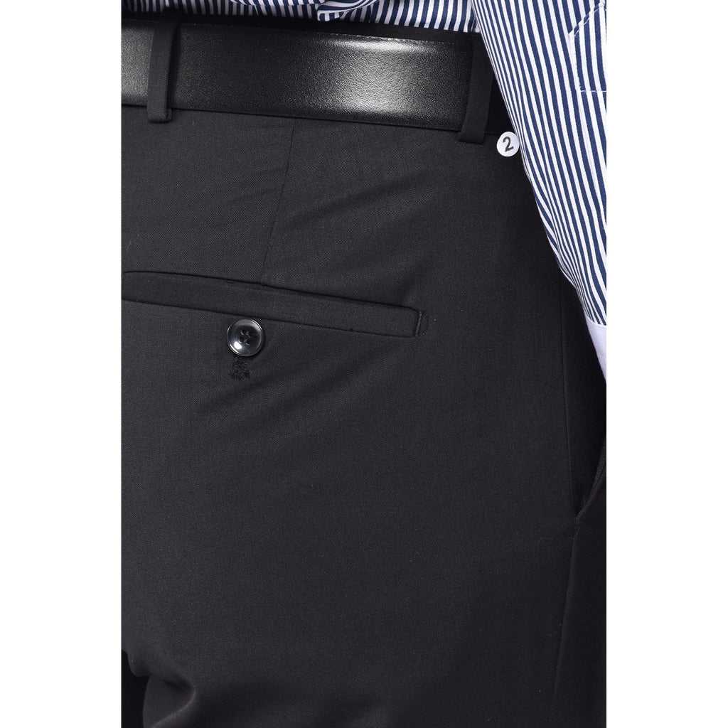 CB Classic Tailored Slim Fit Plain Trousers