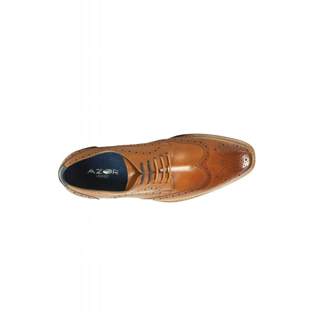 Azor Venezia Brogue Formal Leather Shoes
