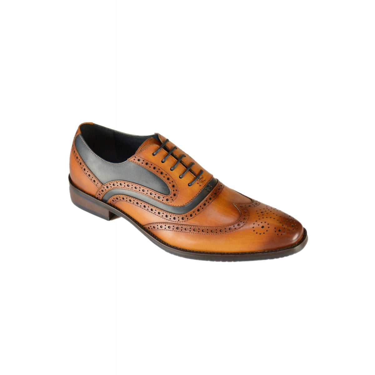 Azor Webster Formal Leather Oxford Suede Shoes