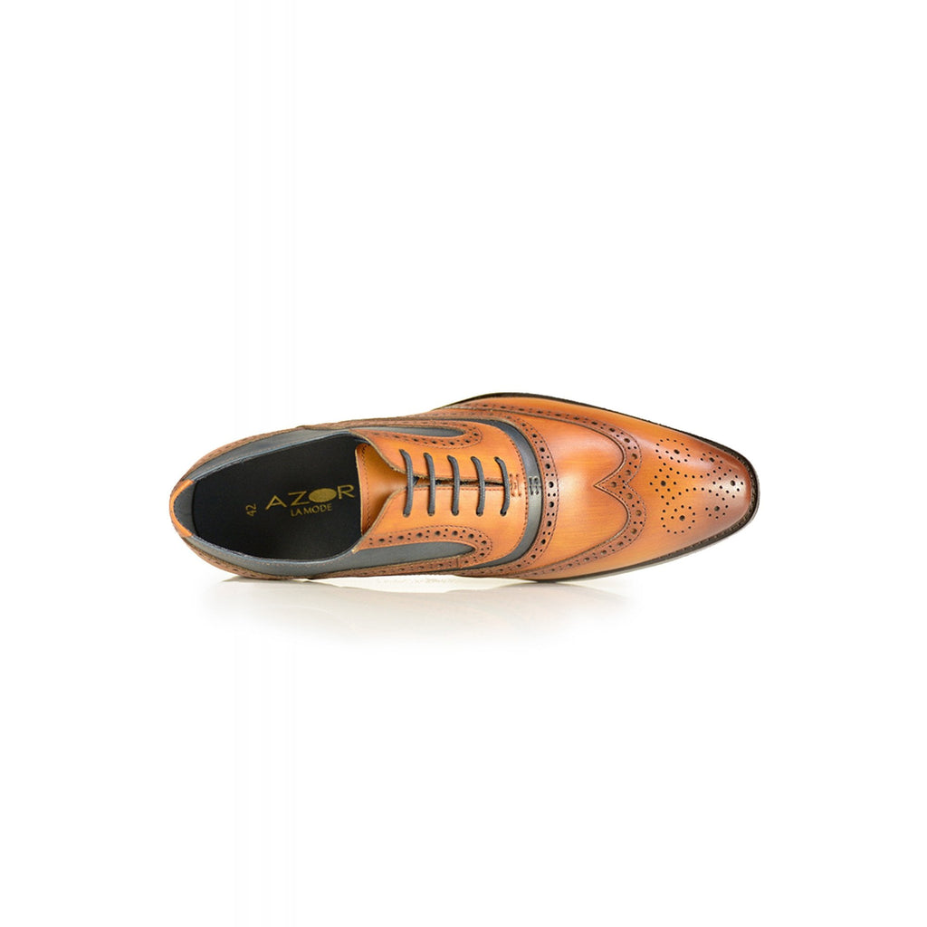 Azor Webster Formal Leather Oxford Suede Shoes