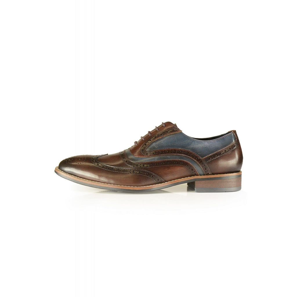 Azor Webster Formal Leather Oxford Suede Shoes