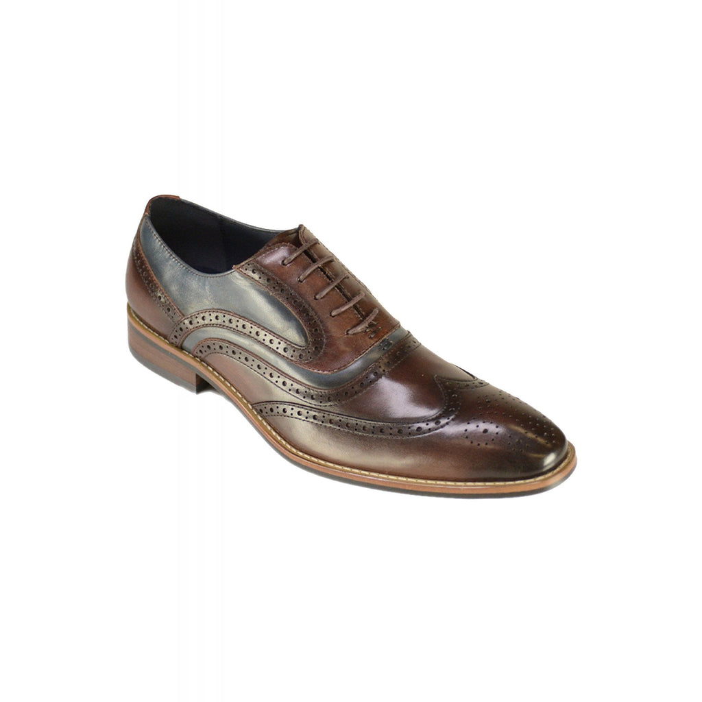 Azor Webster Formal Leather Oxford Suede Shoes