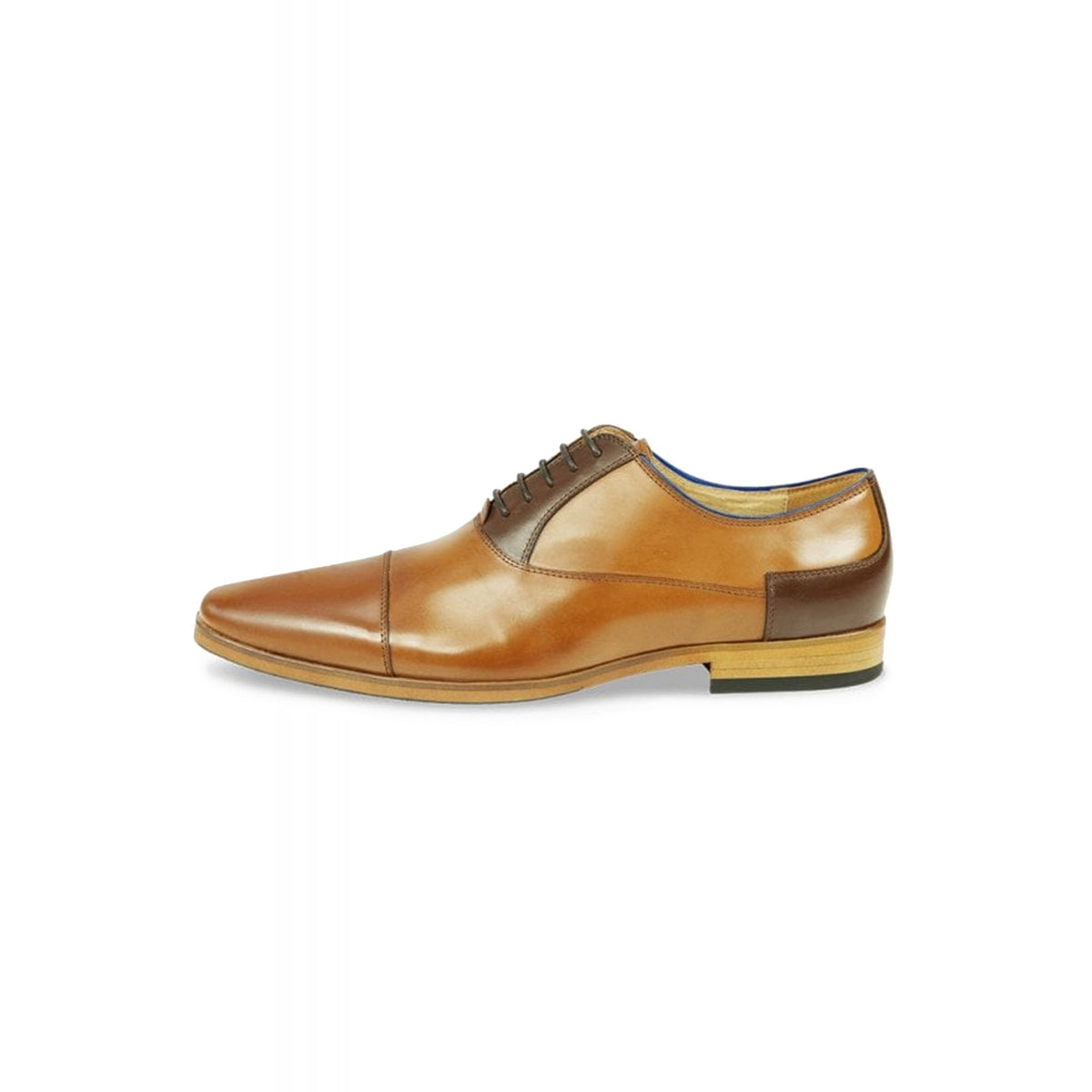 Azor Nero Formal Leather Oxford Shoes - Tan