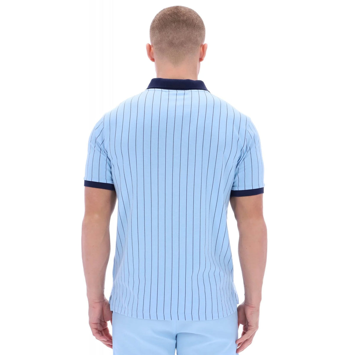 Fila Vintage BB1 LM1839AT Classic Striped Polo T-Shirt