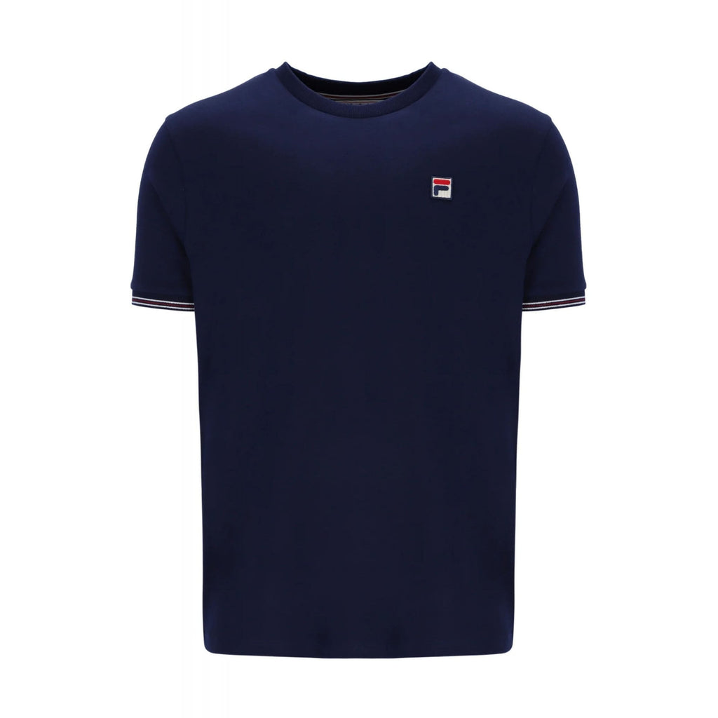 Fila Vintage Caleb F22MH005 Woven Stripe Half Sleeve T-Shirt