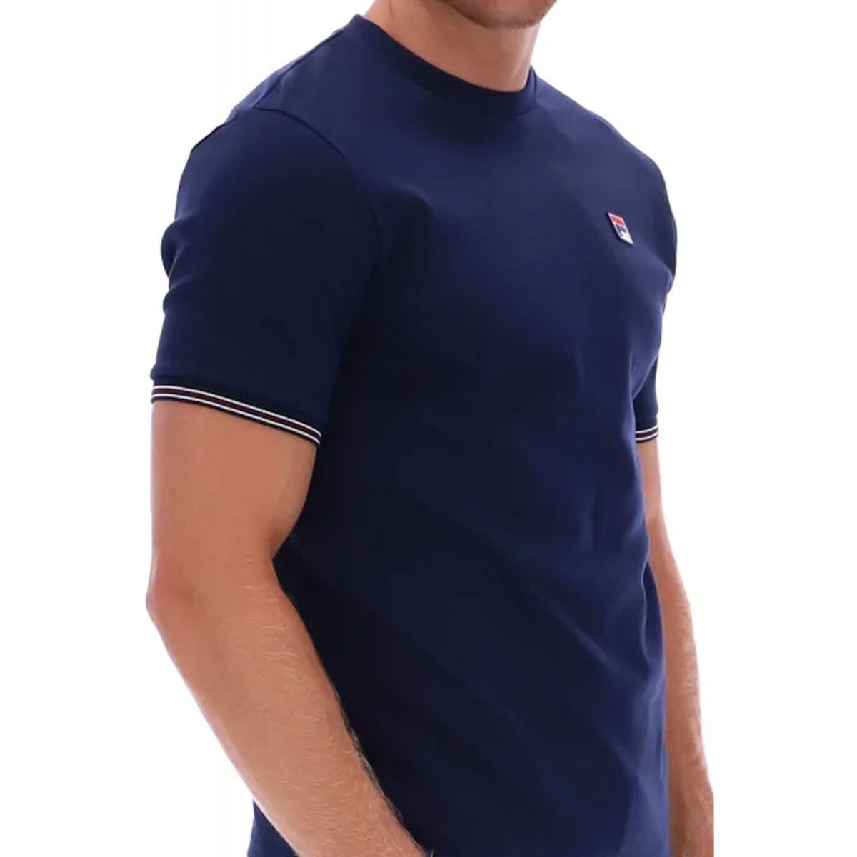 Fila Vintage Caleb F22MH005 Woven Stripe Half Sleeve T-Shirt