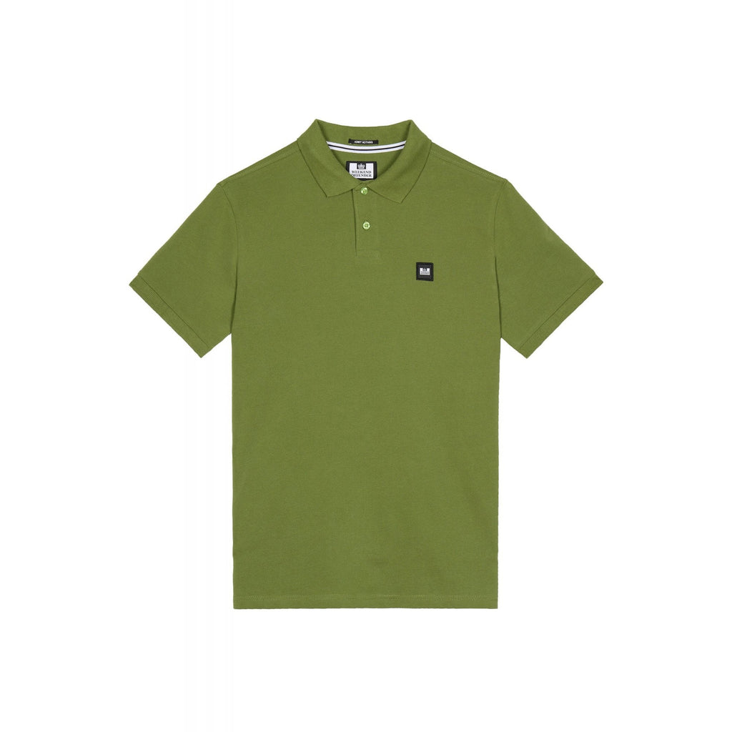 Weekend Offender 2301 Caneiros Small Badge Pique Polo Half Sleeve T-Shirt