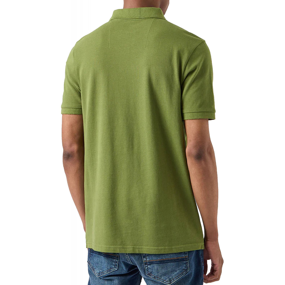 Weekend Offender 2301 Caneiros Small Badge Pique Polo Half Sleeve T-Shirt