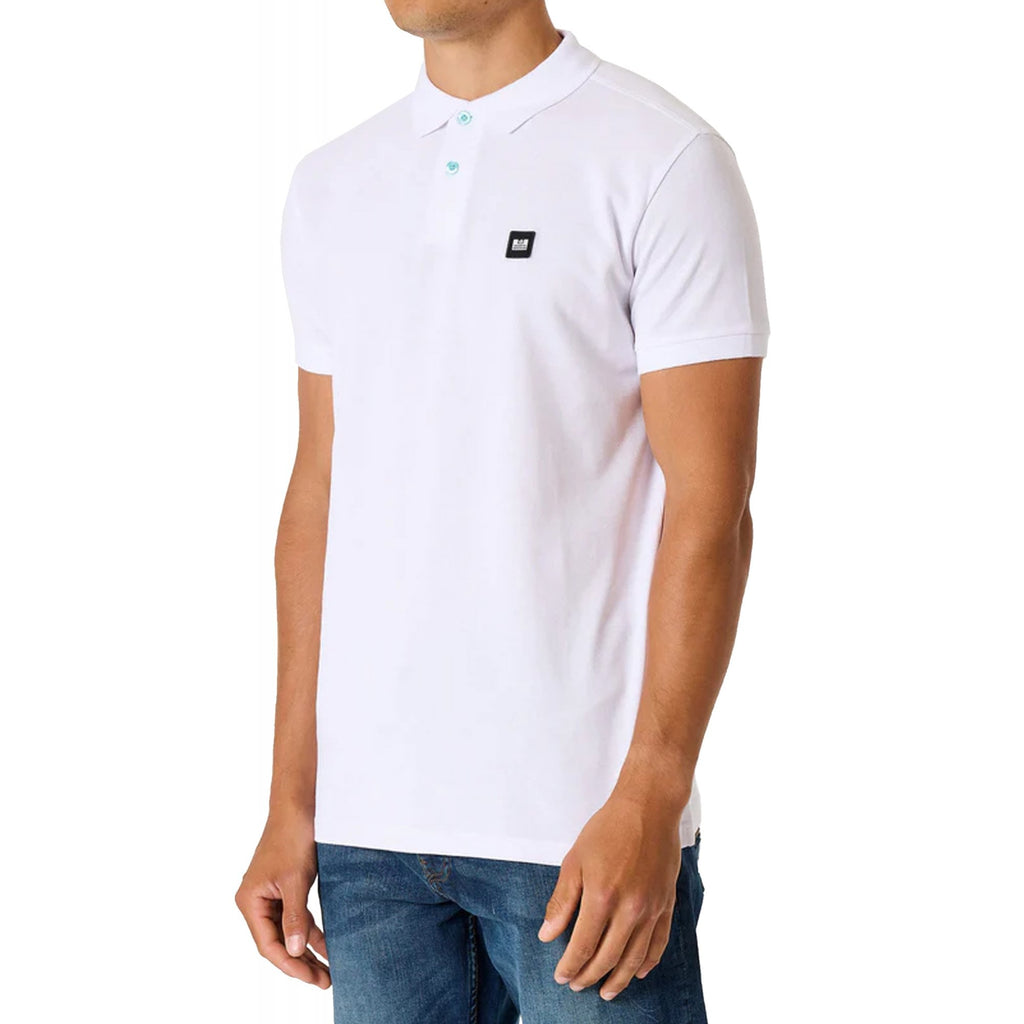 Weekend Offender 2301 Caneiros Small Badge Pique Polo Half Sleeve T-Shirt
