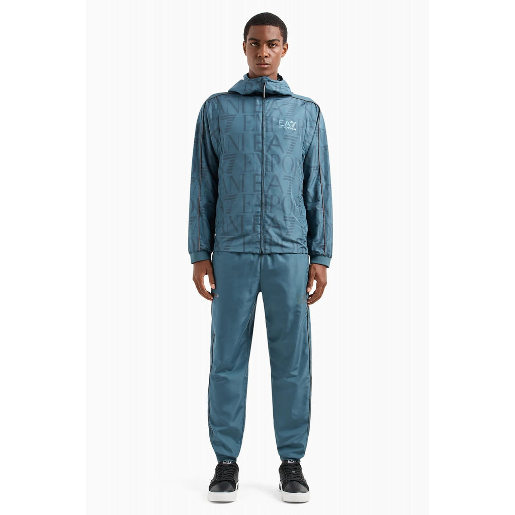 EA7 | Emporio Armani 3DPV04 PNP6Z Dynamic Athlete Logo Print Tracksuit Set - Stargazer