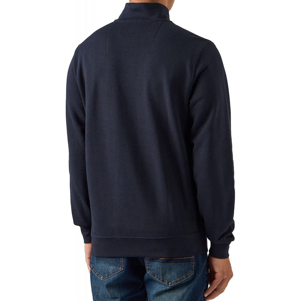 Weekend Offender SW3A17 Matisa Quarter Zip Long Sleeve High Neck Sweat Top