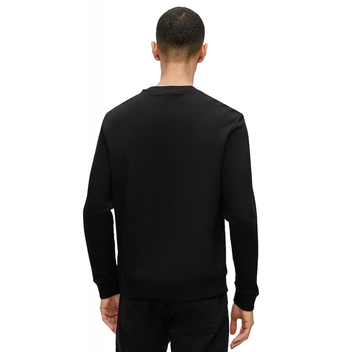 Boss 50467944 Duragol222 Aqua Box Logo Crew Sweat Top - Black