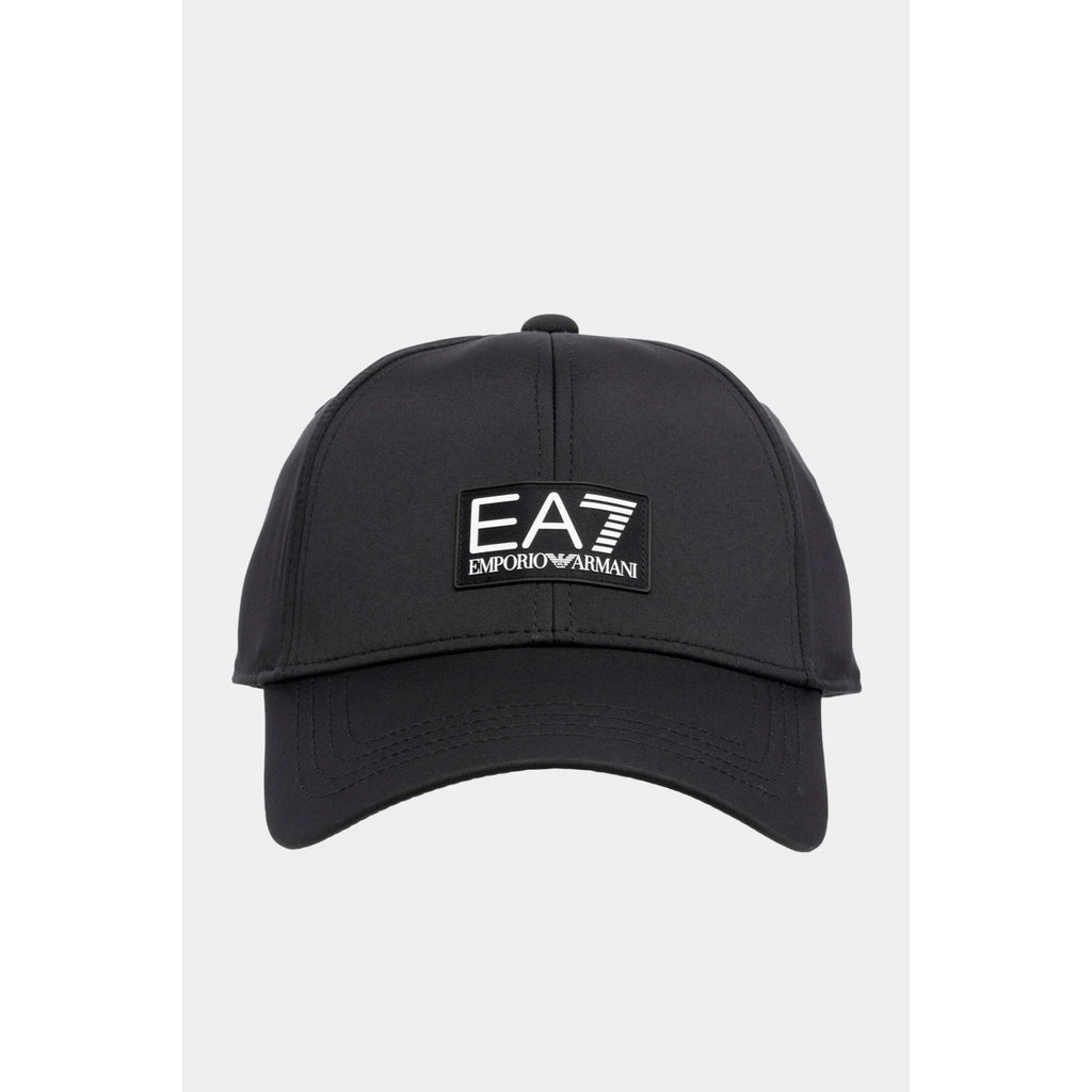 EA7 | Emporio Armani 240140 4R100 Tain Core Rubberised Patch Logo Baseball Cap