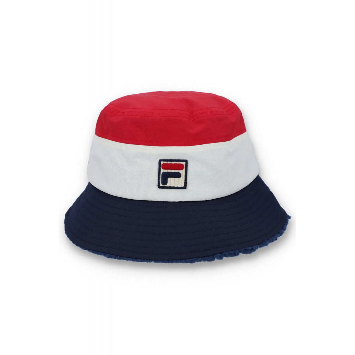 Fila Reeds Vintage F23005 Sherpa Lined Colour Block Winter Bucket Hat