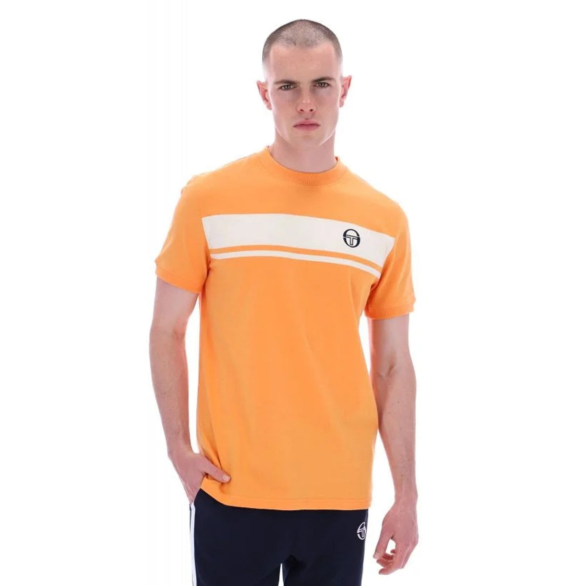 Sergio Tacchini | Master 4593-218 Contrast Ringer Stripe Half Sleeve T-Shirt