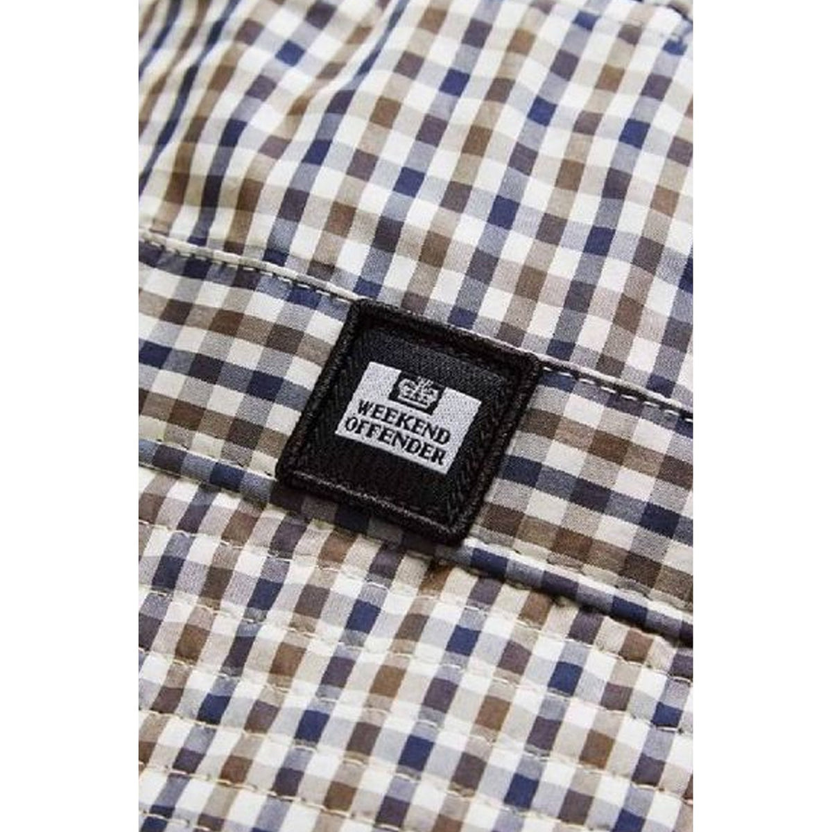 Weekend Offender CC01 Queensland Check Bucket Hat
