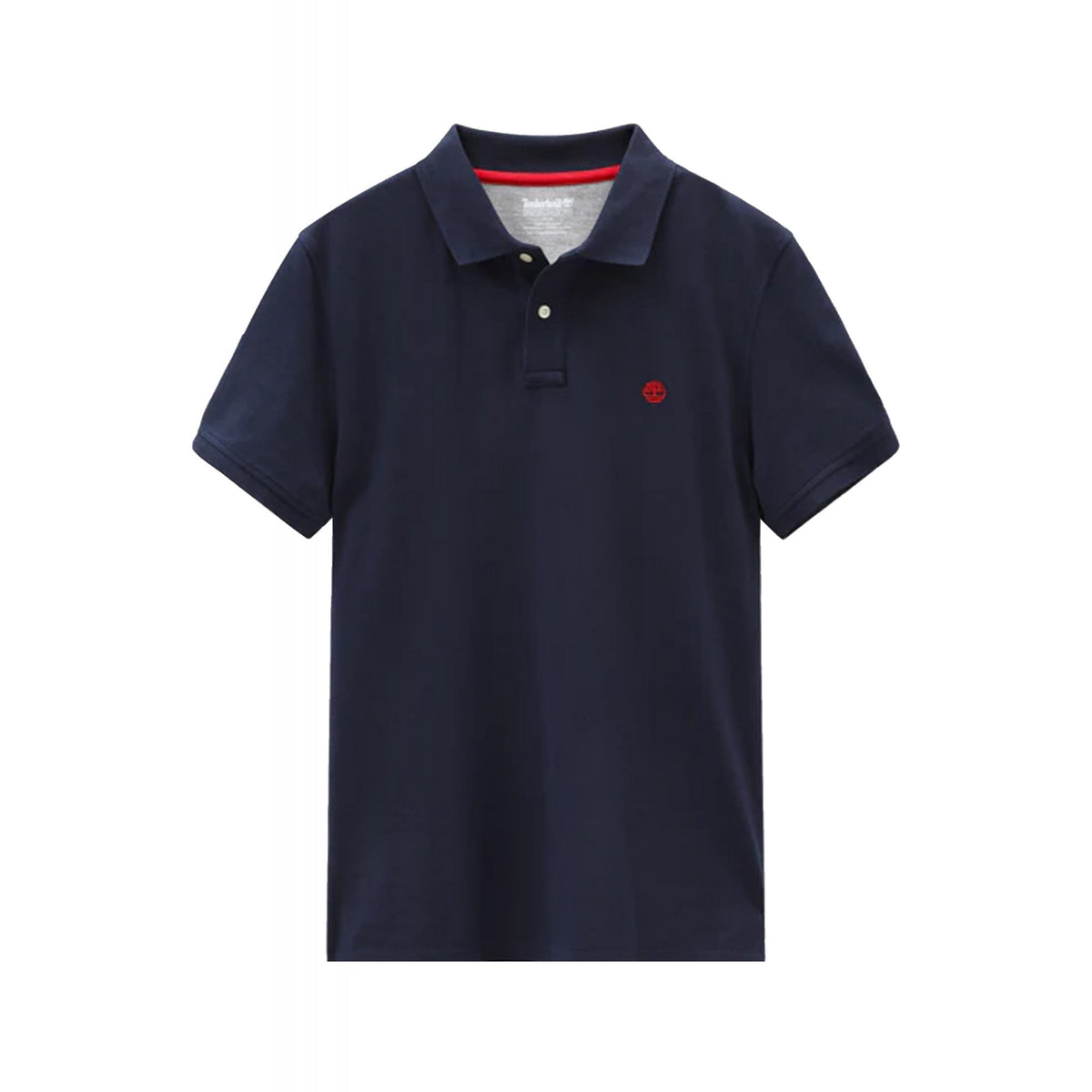 Timberland TB0A26N4 Basic Small River Logo Half Sleeve Pique Polo Shirt