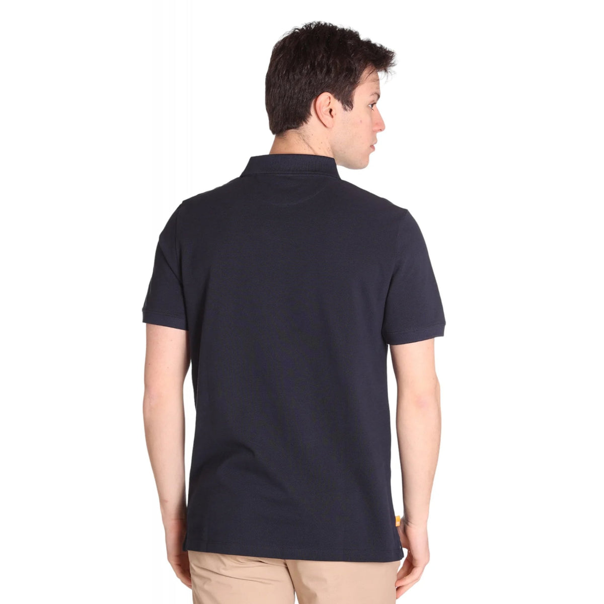 Timberland TB0A26N4 Basic Small River Logo Half Sleeve Pique Polo Shirt
