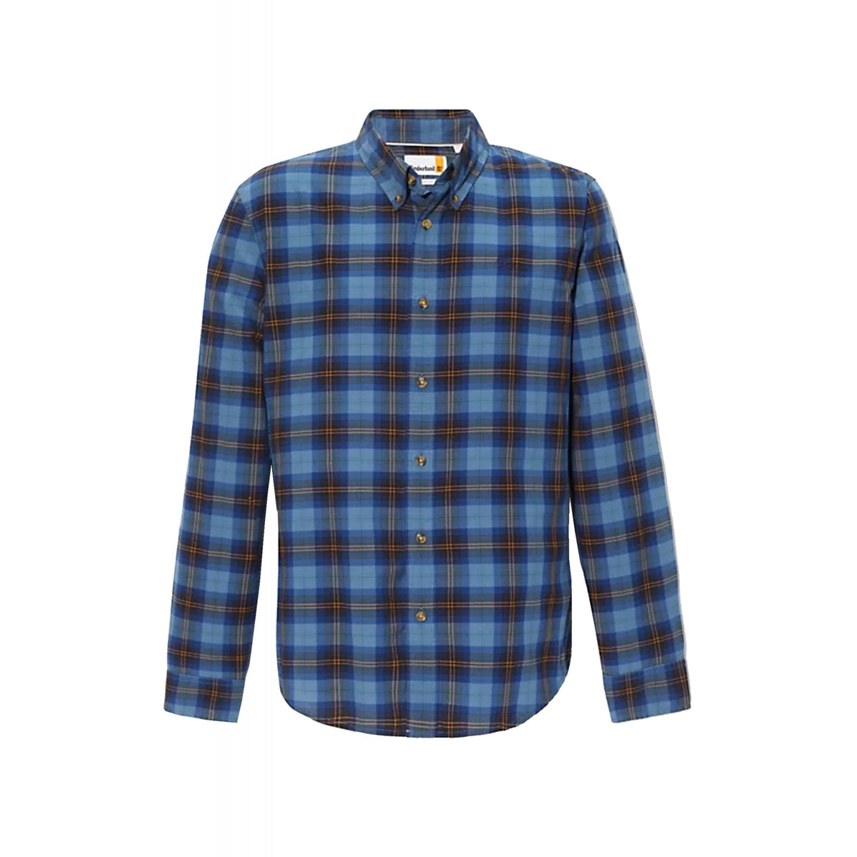 Timberland TB0A2D73 Eastham River Stretch Poplin Slim Fit Long Sleeve Check Shirt
