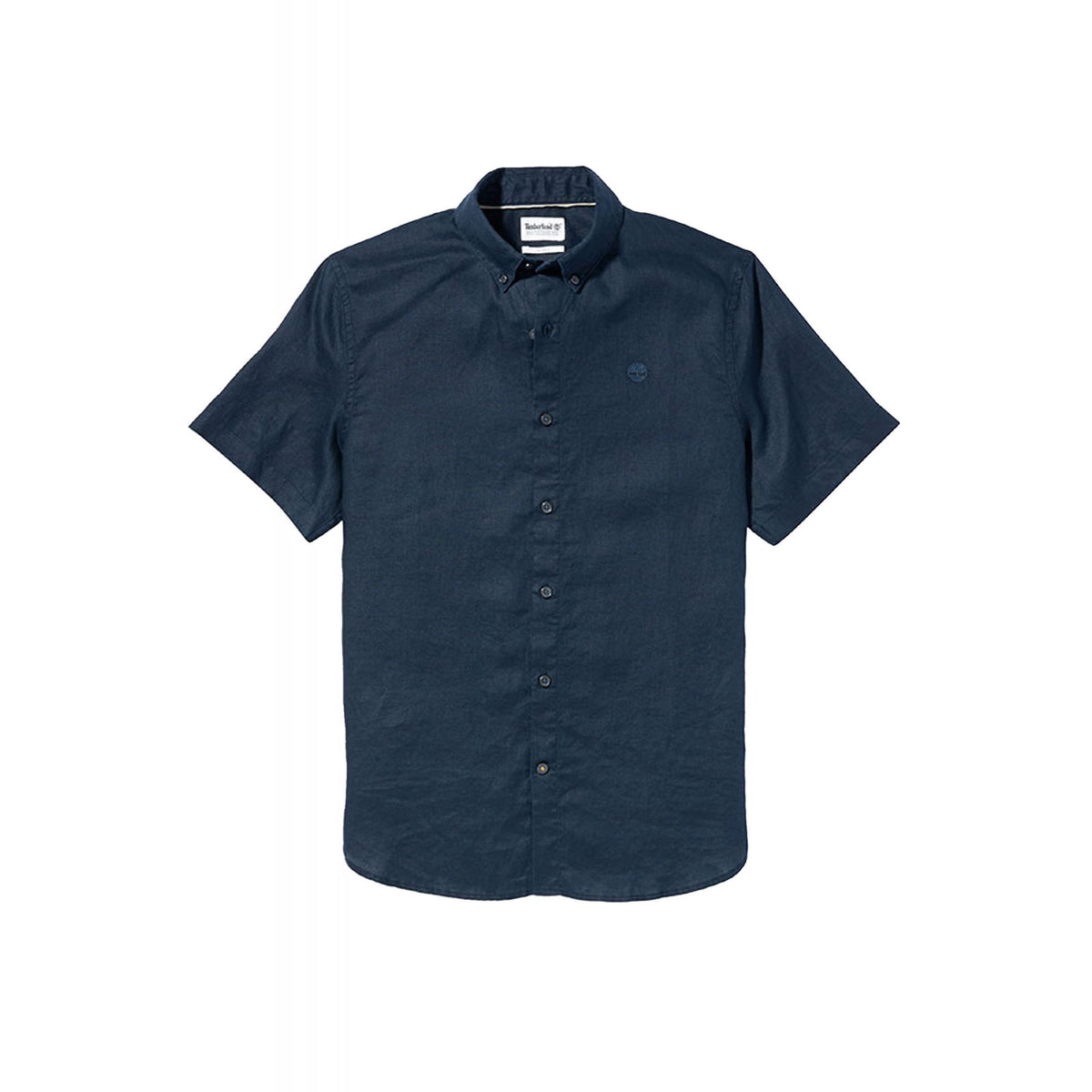 Timberland | TB0A2DCC Linen Short Sleeve Slim Fit Shirt