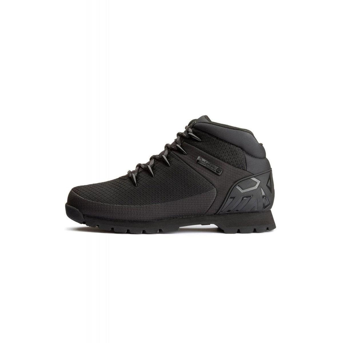 Timberland TB0A1QHR 015 Euro Sprint Waterproof Knit Fabric Hiker Boot - Black