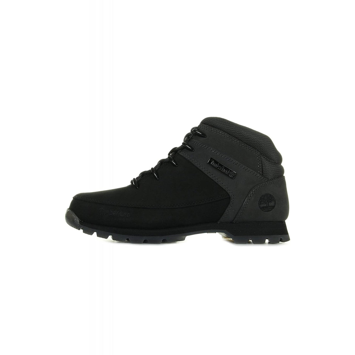 Timberland TB0A1KAC Euro Sprint Mid Hiker Suede Boot - Black
