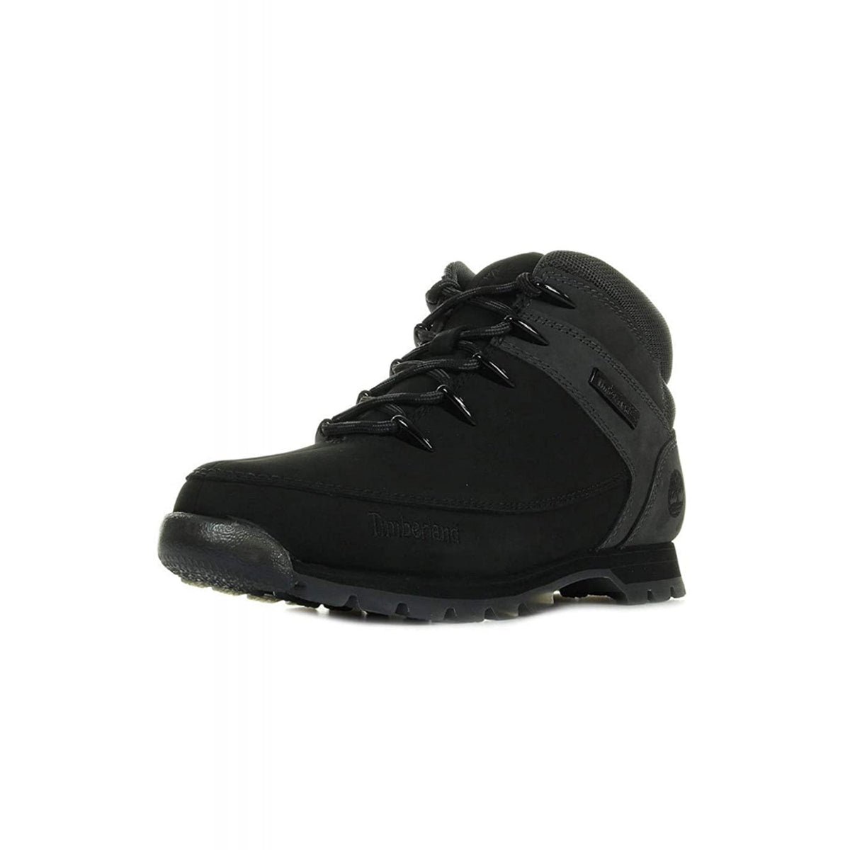 Timberland TB0A1KAC Euro Sprint Mid Hiker Suede Boot - Black