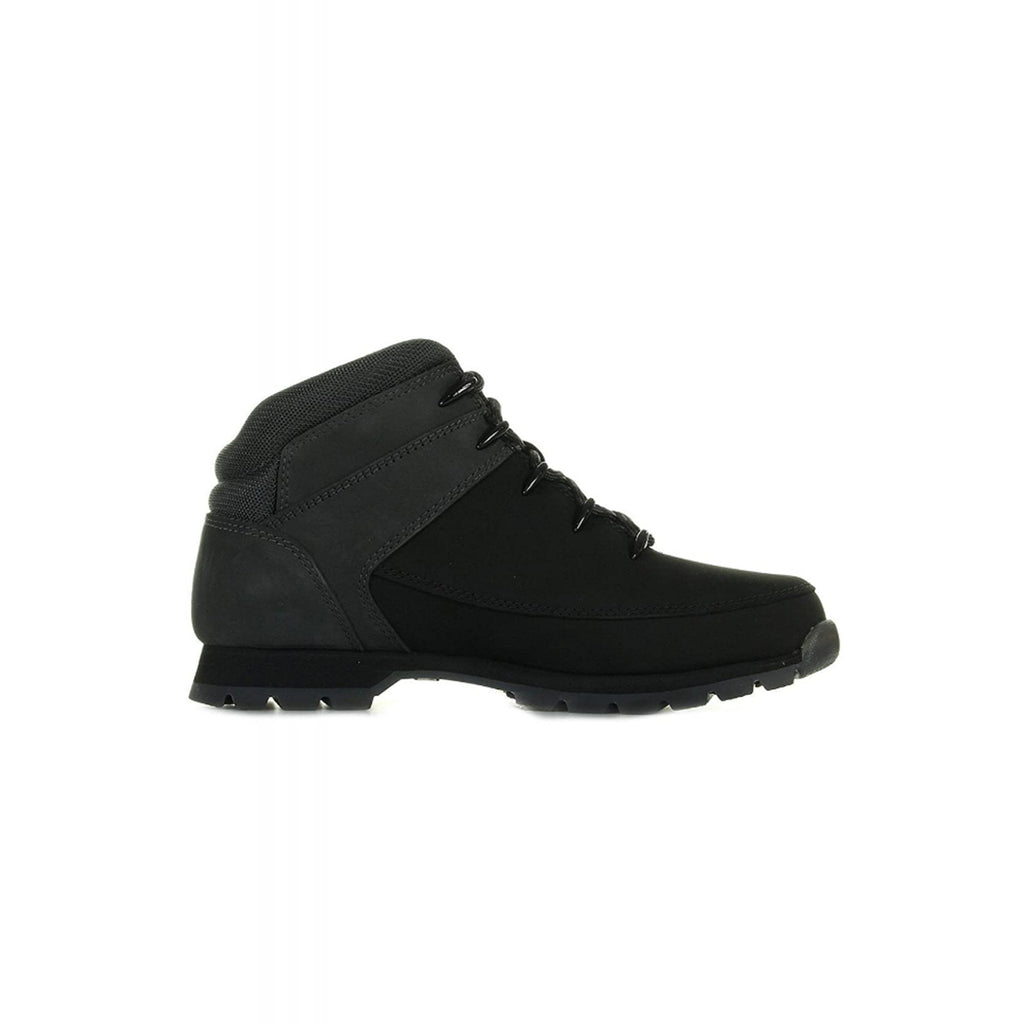 Timberland TB0A1KAC Euro Sprint Mid Hiker Suede Boot - Black