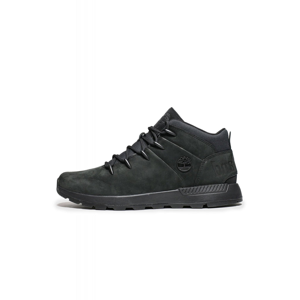 Timberland TB0A1YN5 Euro Sprint Trekker Mid Hiker Suede Boot - Black/Black