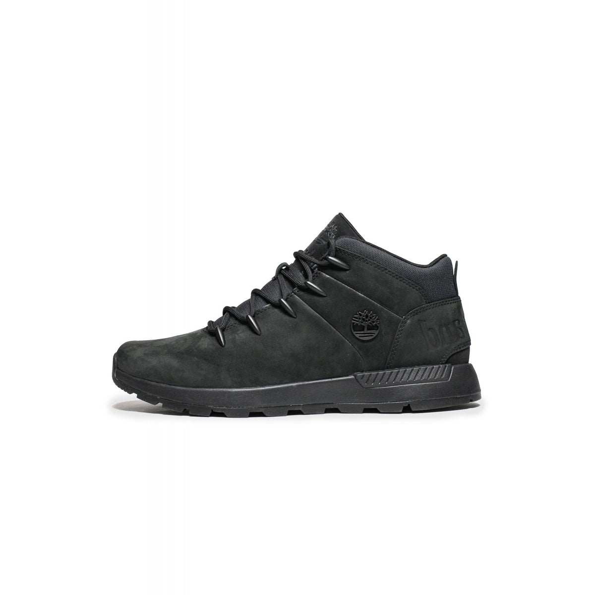 Timberland TB0A1YN5 Euro Sprint Trekker Mid Hiker Suede Boot - Black/Black
