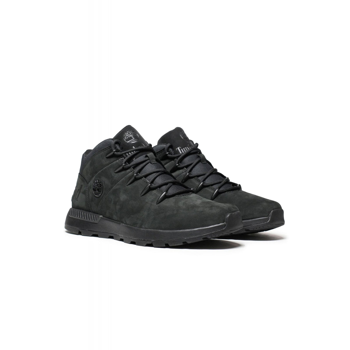 Timberland TB0A1YN5 Euro Sprint Trekker Mid Hiker Suede Boot - Black/Black