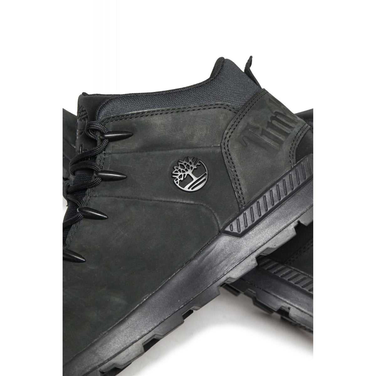Timberland TB0A1YN5 Euro Sprint Trekker Mid Hiker Suede Boot - Black/Black